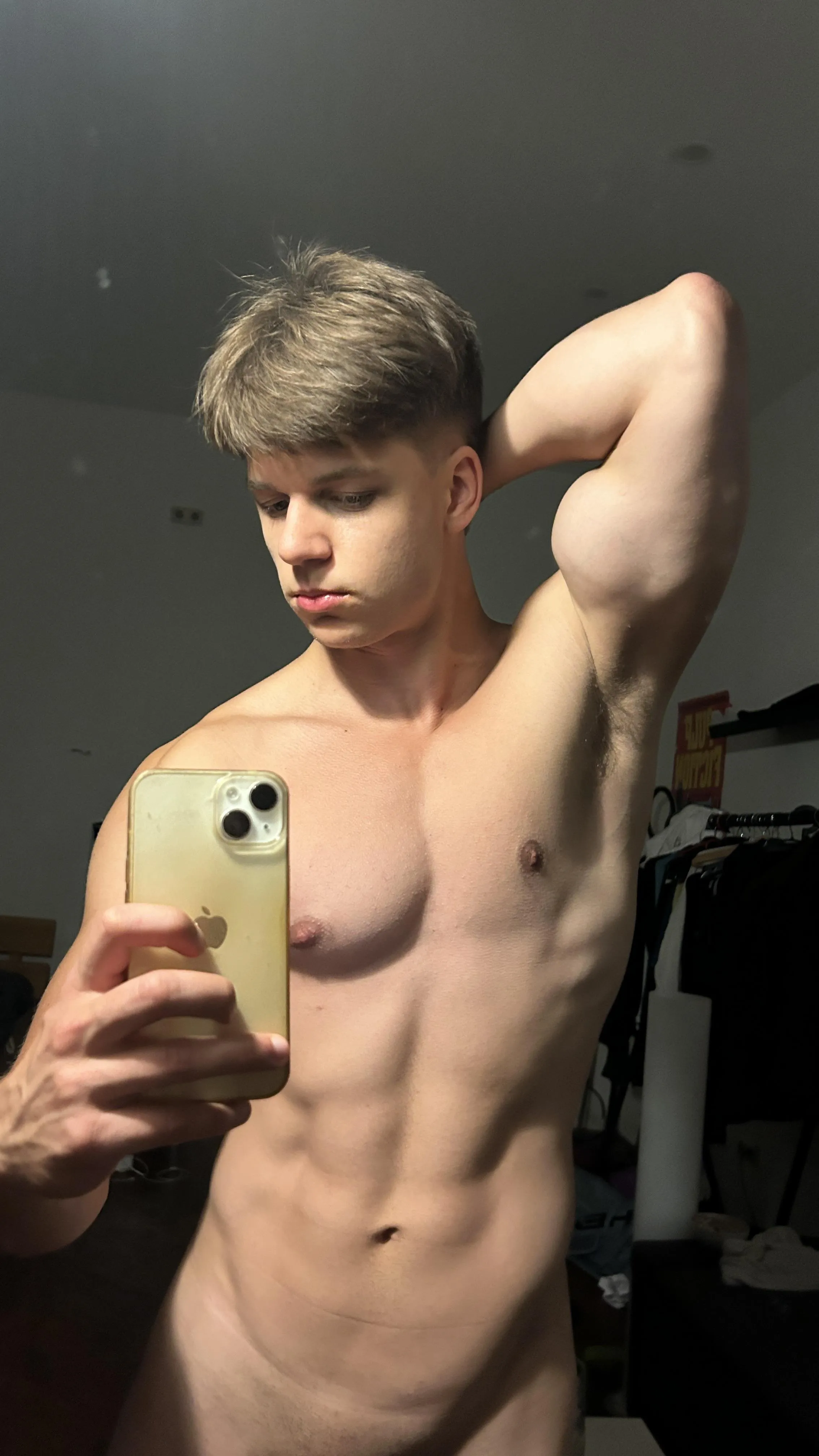 (20)Would you lick my morning pit?