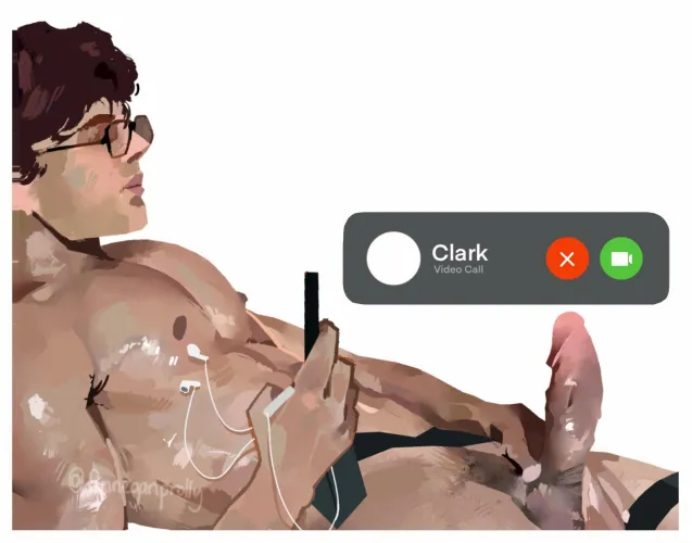 Clark kent is calling… (art by me)