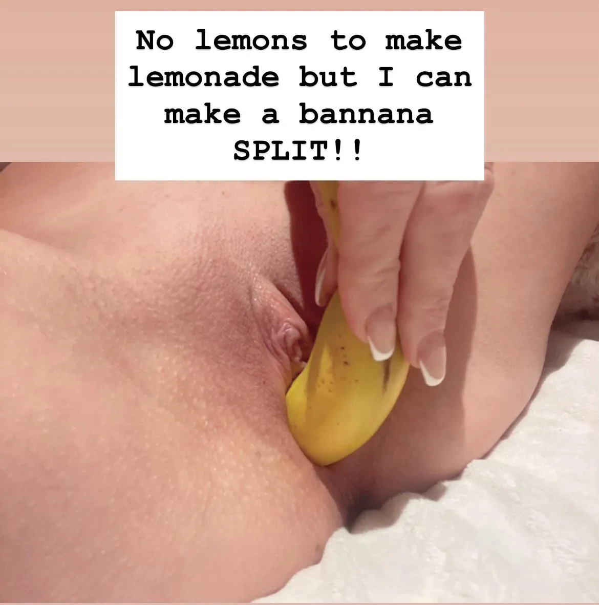 Daddy do you want a banana split!! 🍌