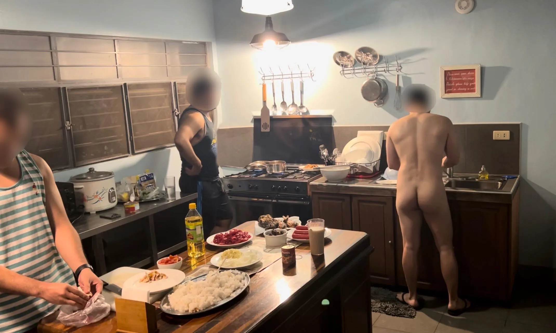 Helping Out in the Kitchen