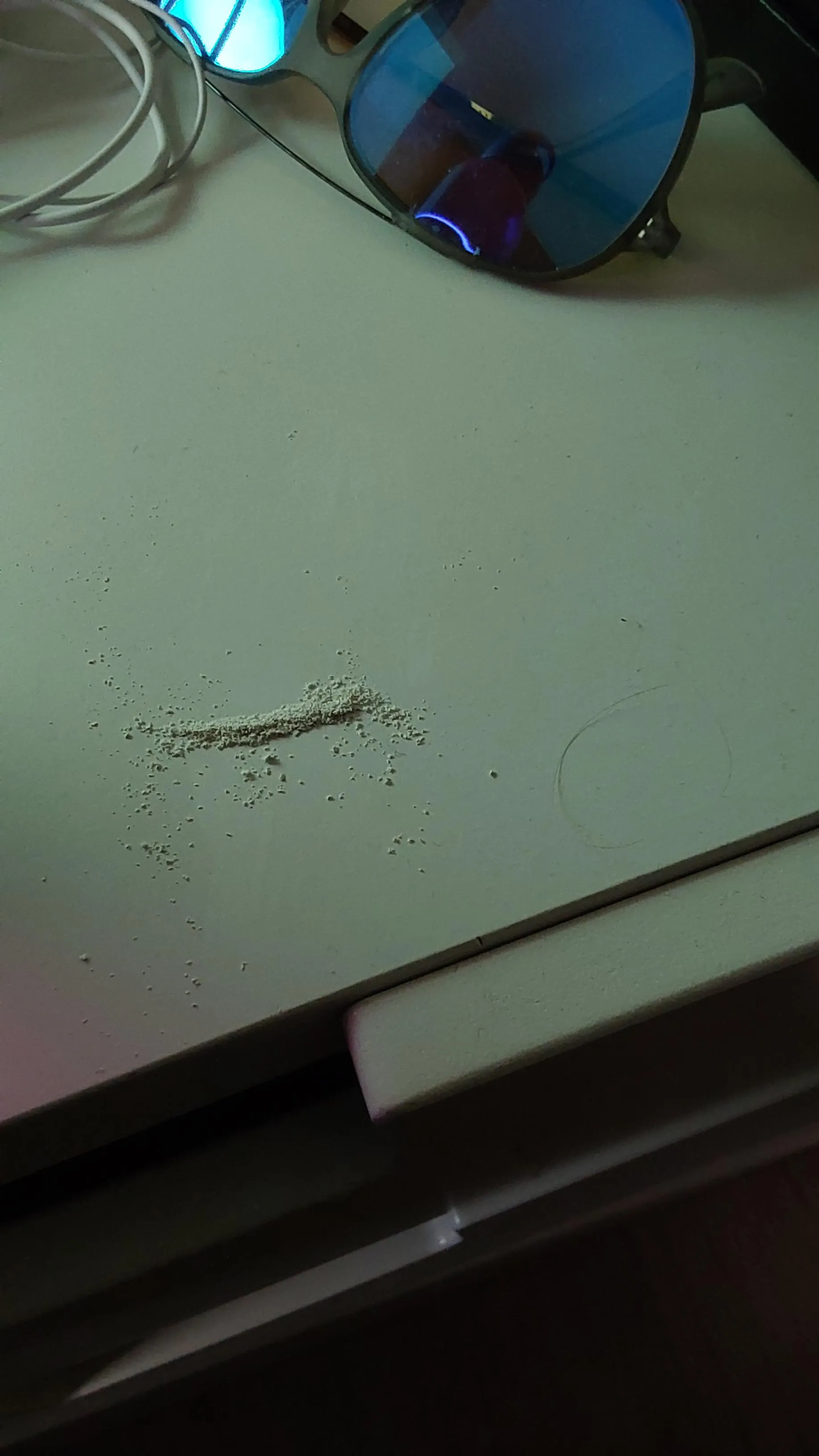 My nose hurt and burn