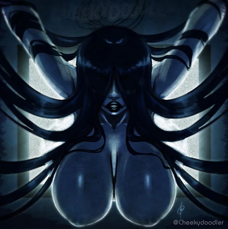 Peek-a-boob! (by CheekyDoodler)