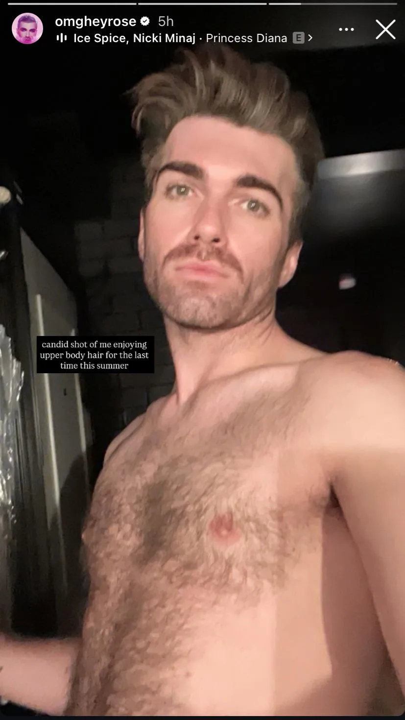 Rosé IG story