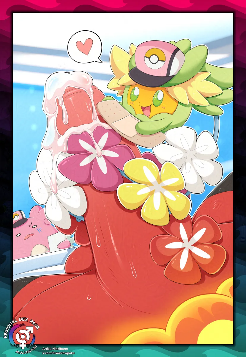 Catch them all challenge #764 - Comfey (nikkibunn)