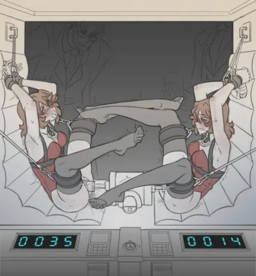 Let's see who makes the mess first