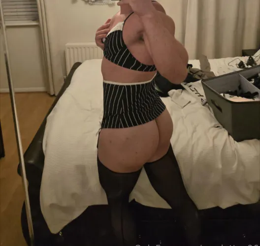 This booty was made for lingerie