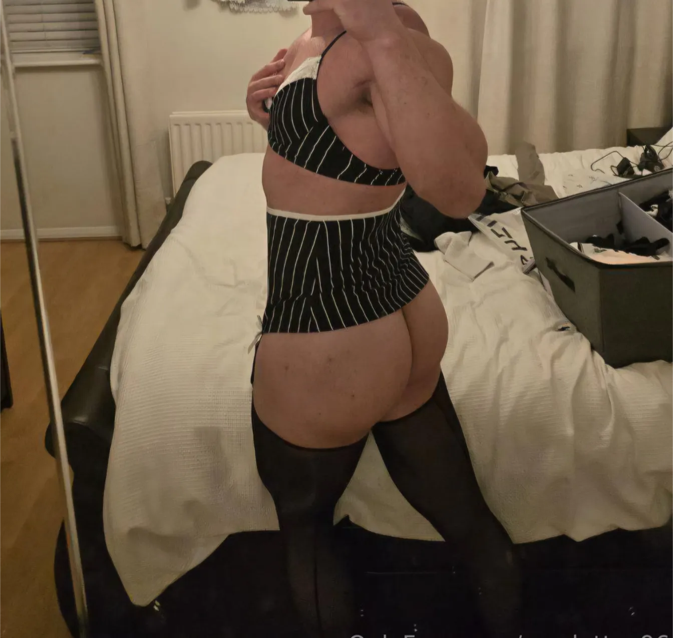 This booty was made for lingerie