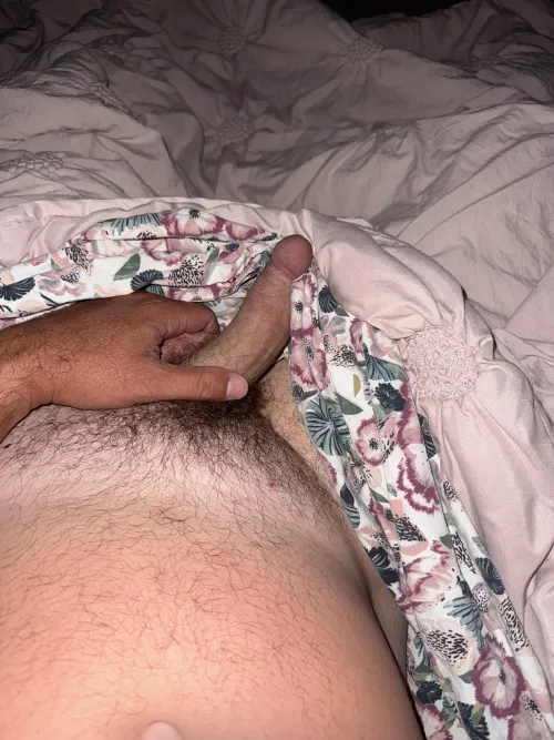 Wife is asleep my cock is not