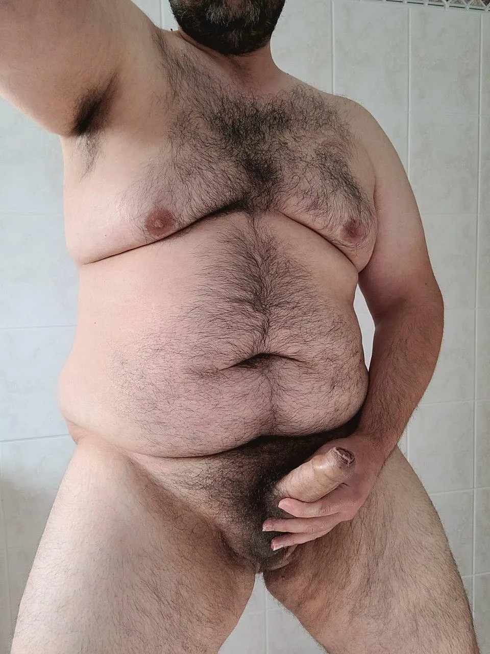 A quick before shower pic