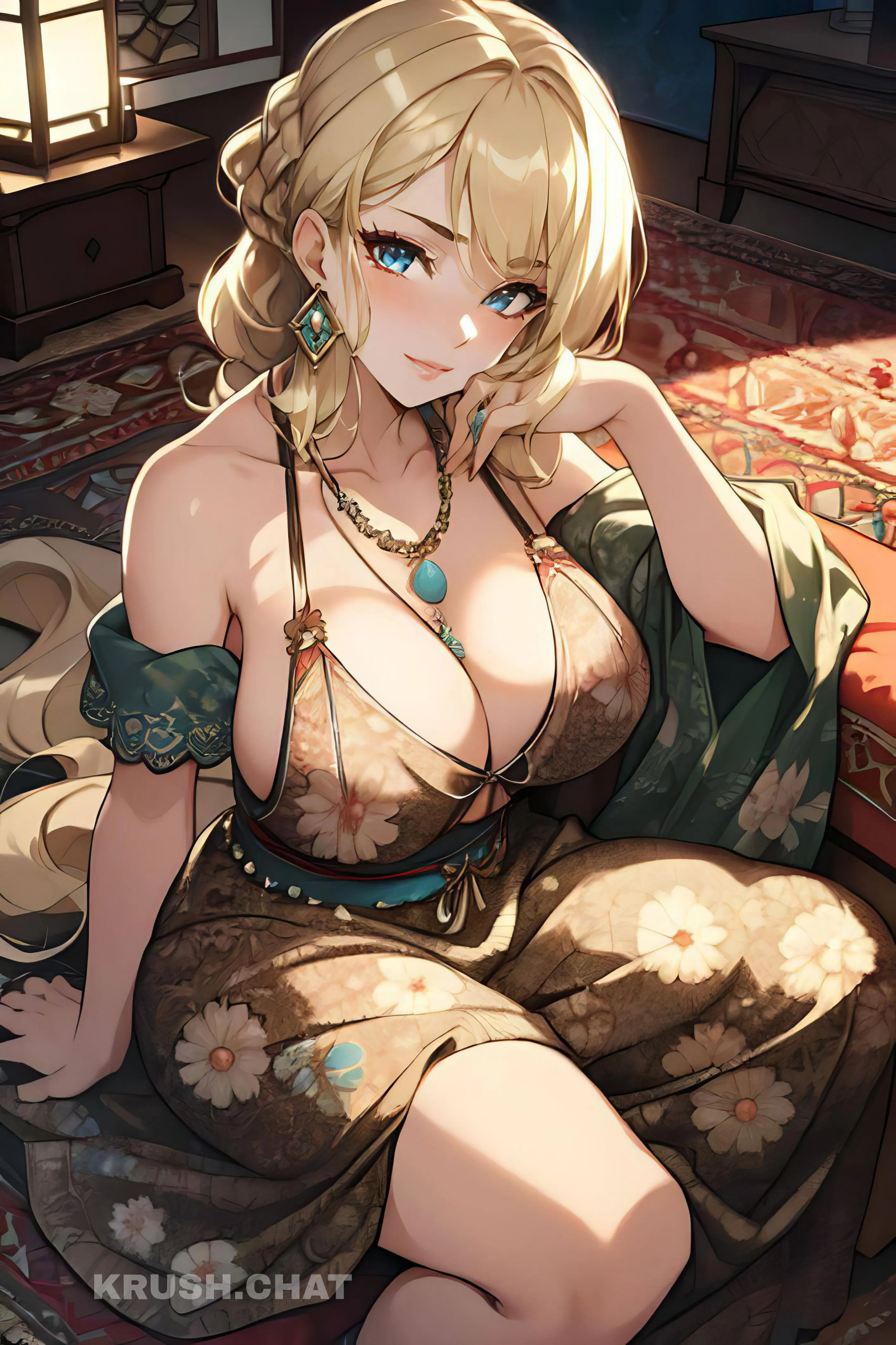 I’m dripping—but not from sweat.