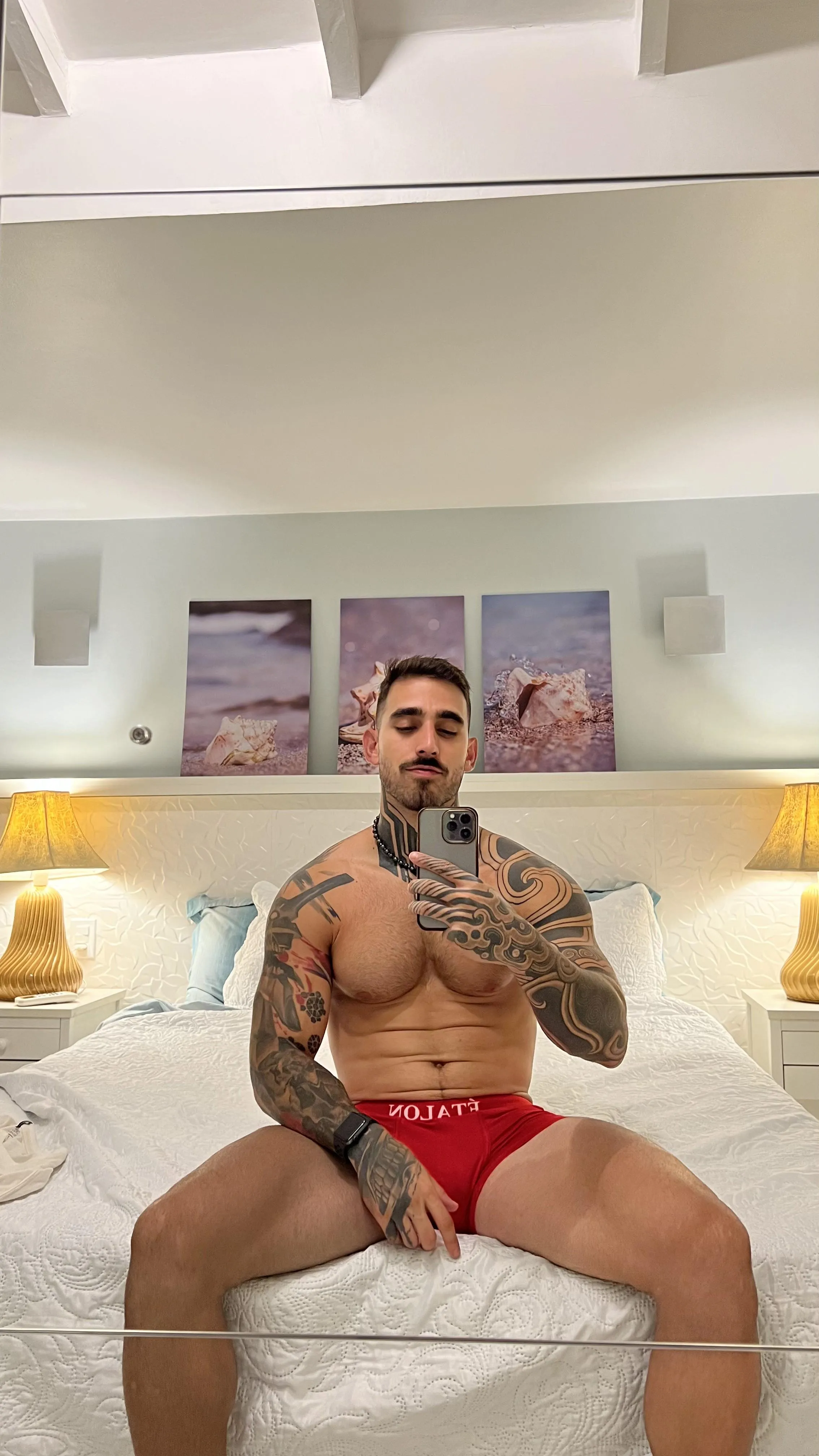 Let’s blow off our jobs today... in my bed.