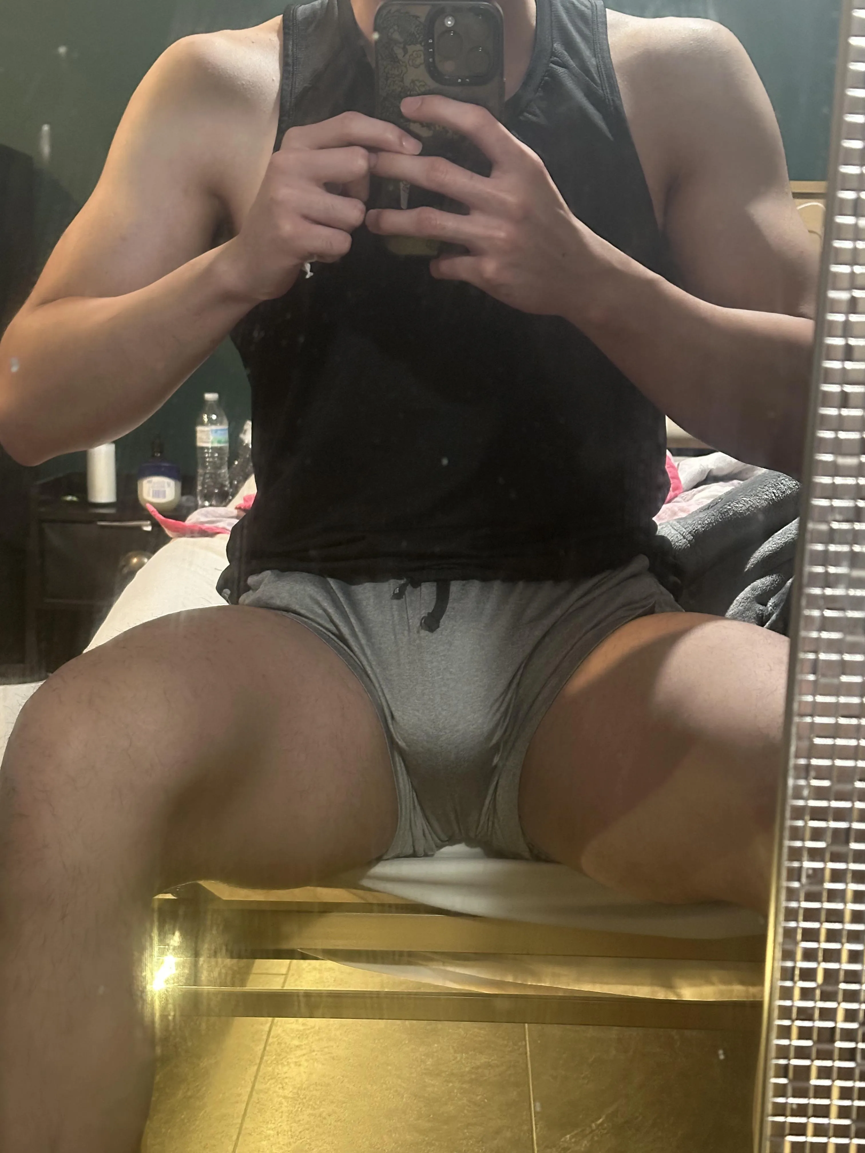 23  Straight sitting at home