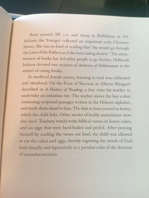 A history of voracious reading