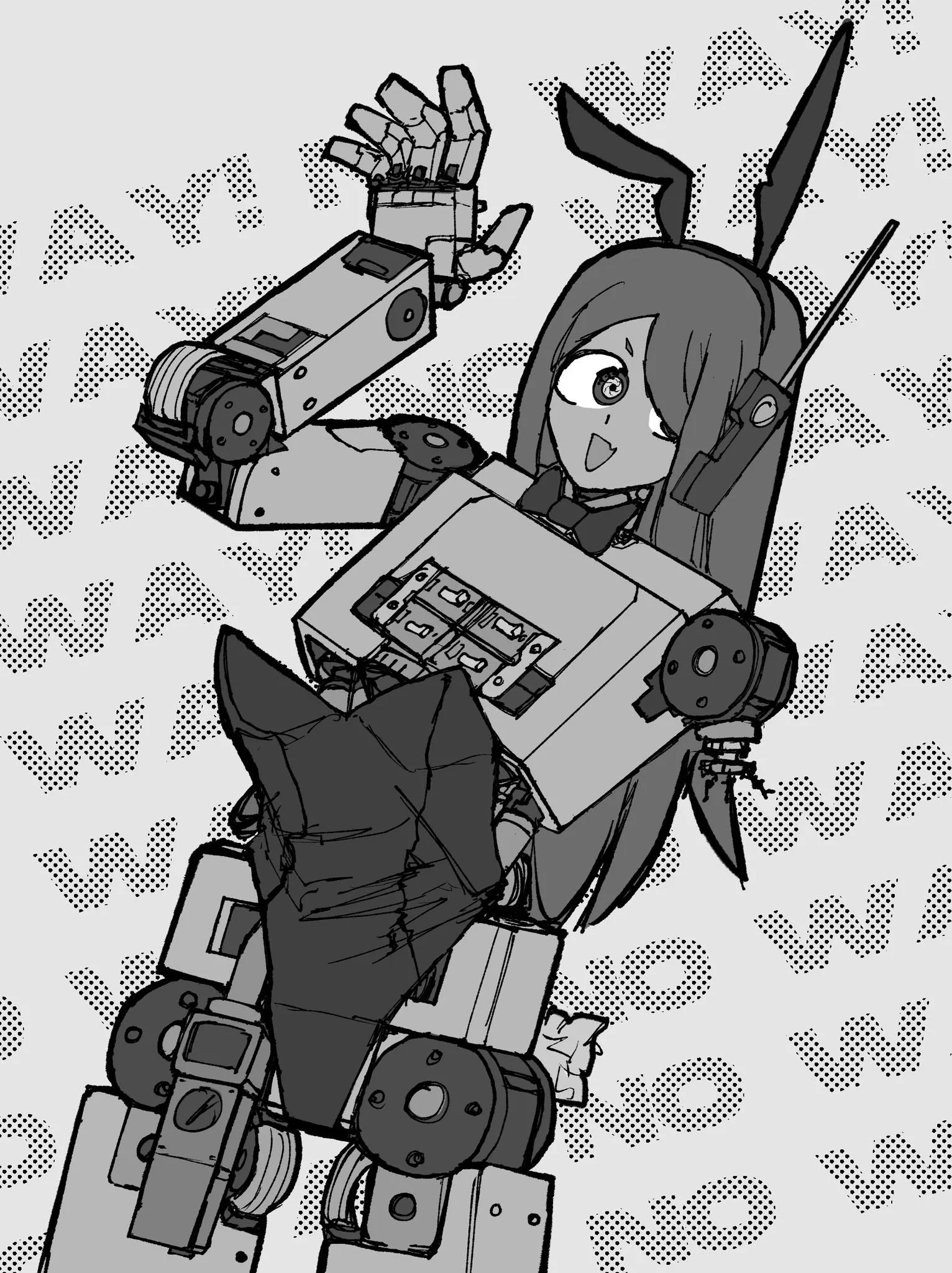 Bunny day may have passed, but I will not stop. (@Yadana324)