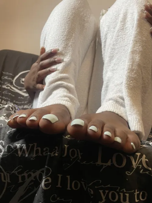 I want my toes sucked all the time