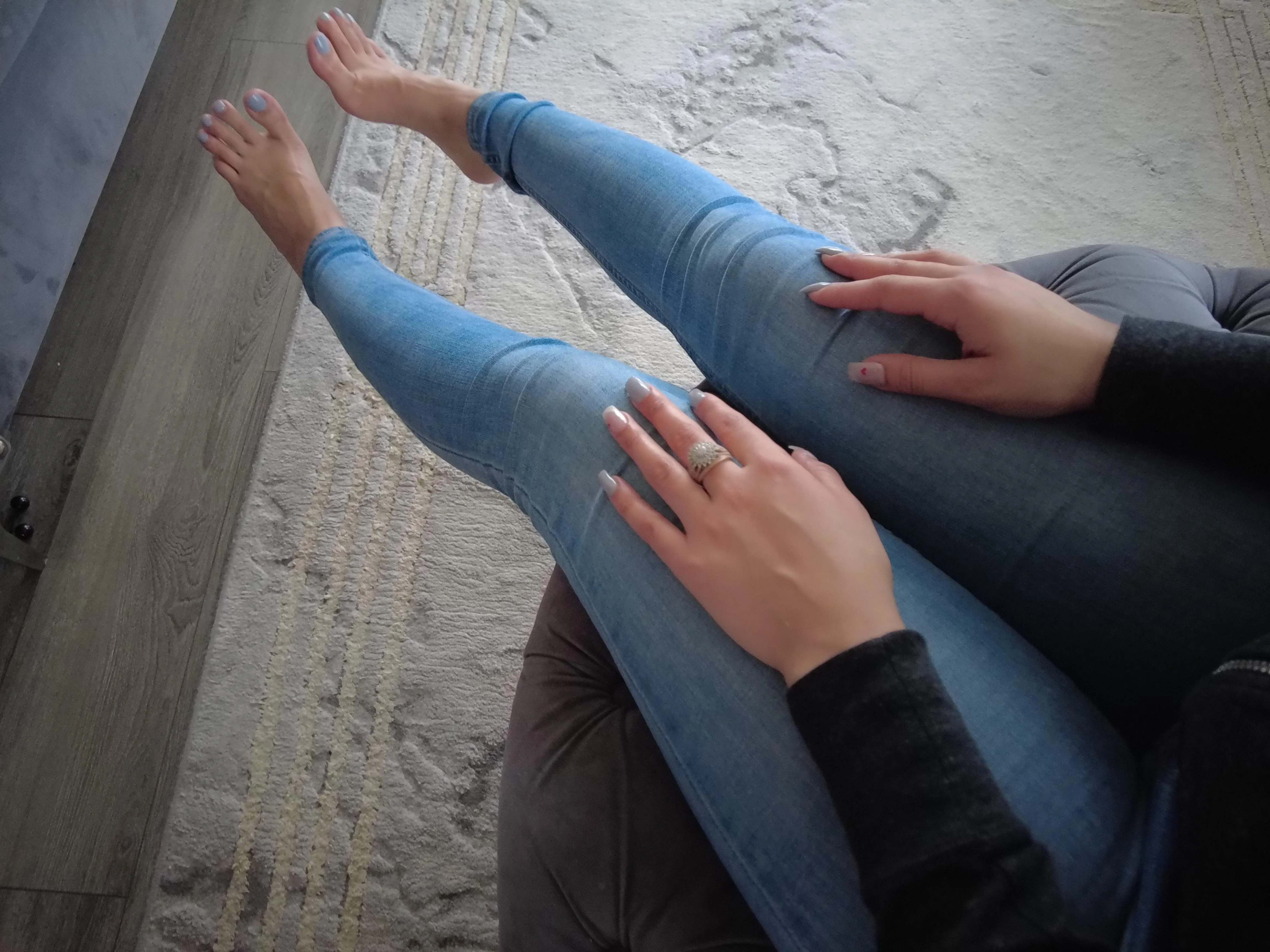 I'd enjoy my toes sucked