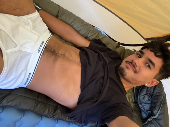 🏕️ I’m out camping for a few days. All I packed for underwear are my FTLs. I stepped out of my tent in them yesterday morning and I think my camping neighbors were looking.
