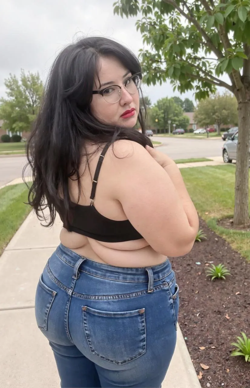 just a bookish bbw in jeans :)