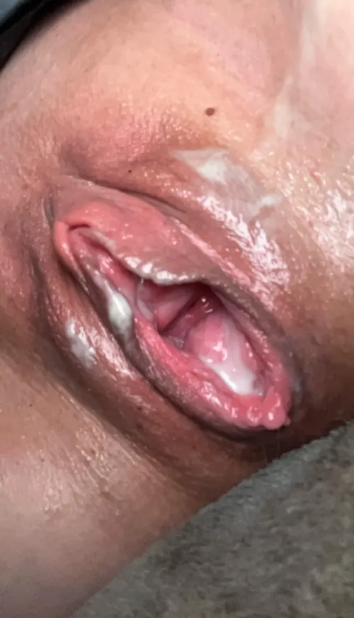 Just a little creamy 💦
