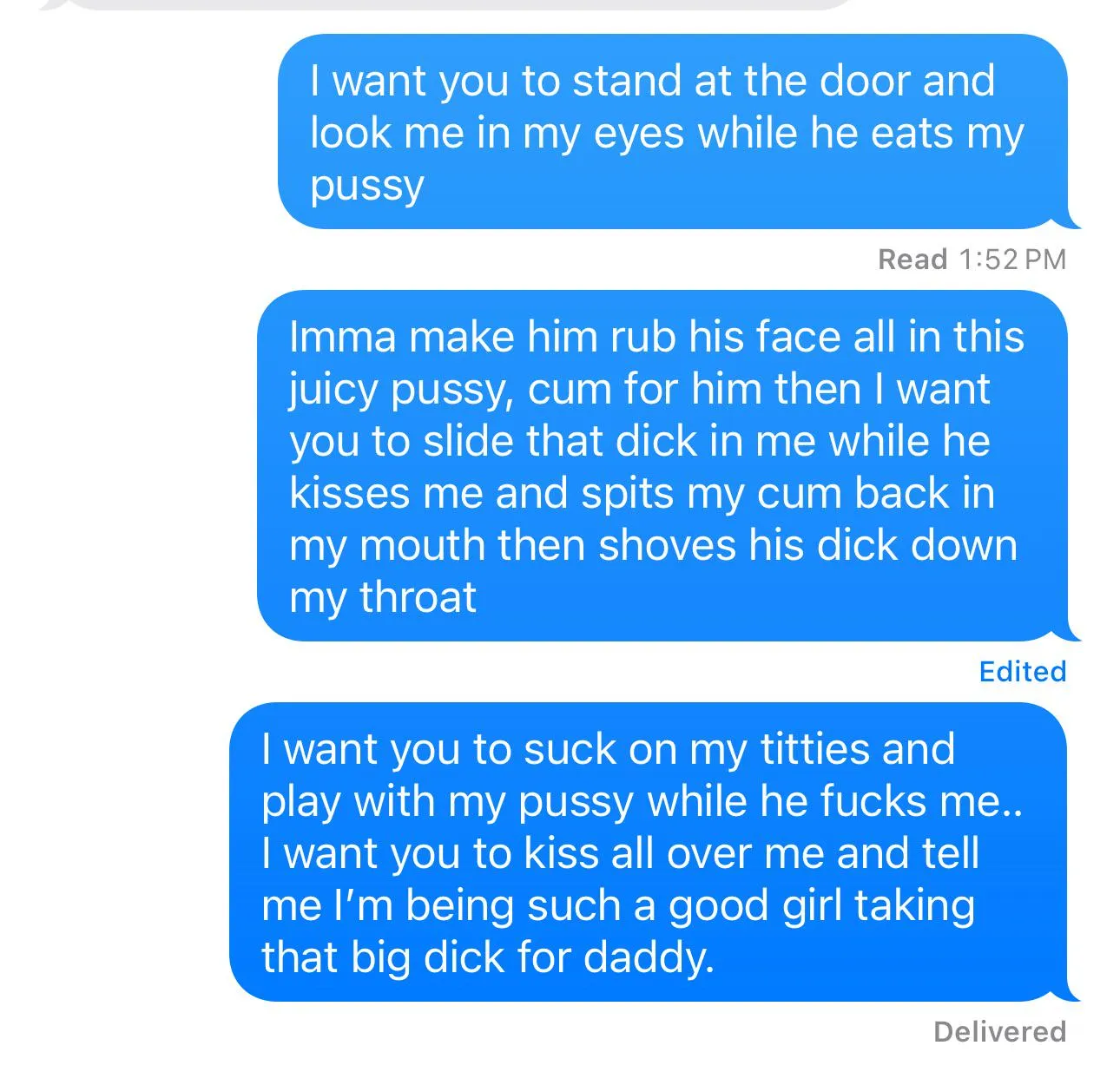 Looking for a clean BBC to get me right while daddy watches