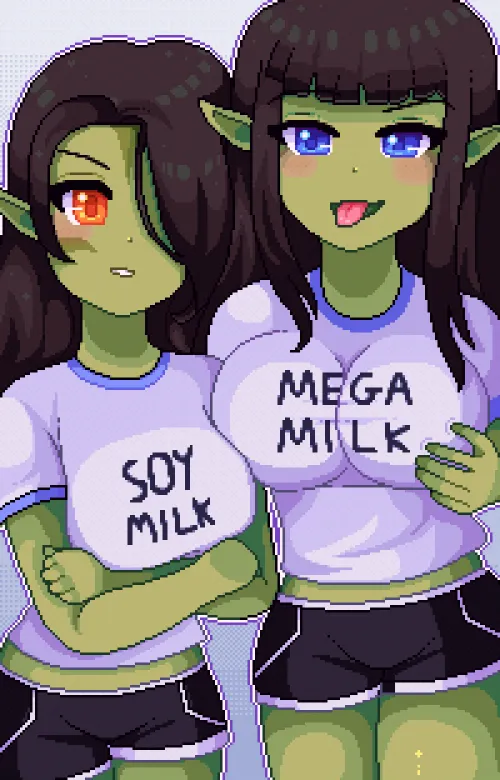 Mega Milk and Not So Mega Milk