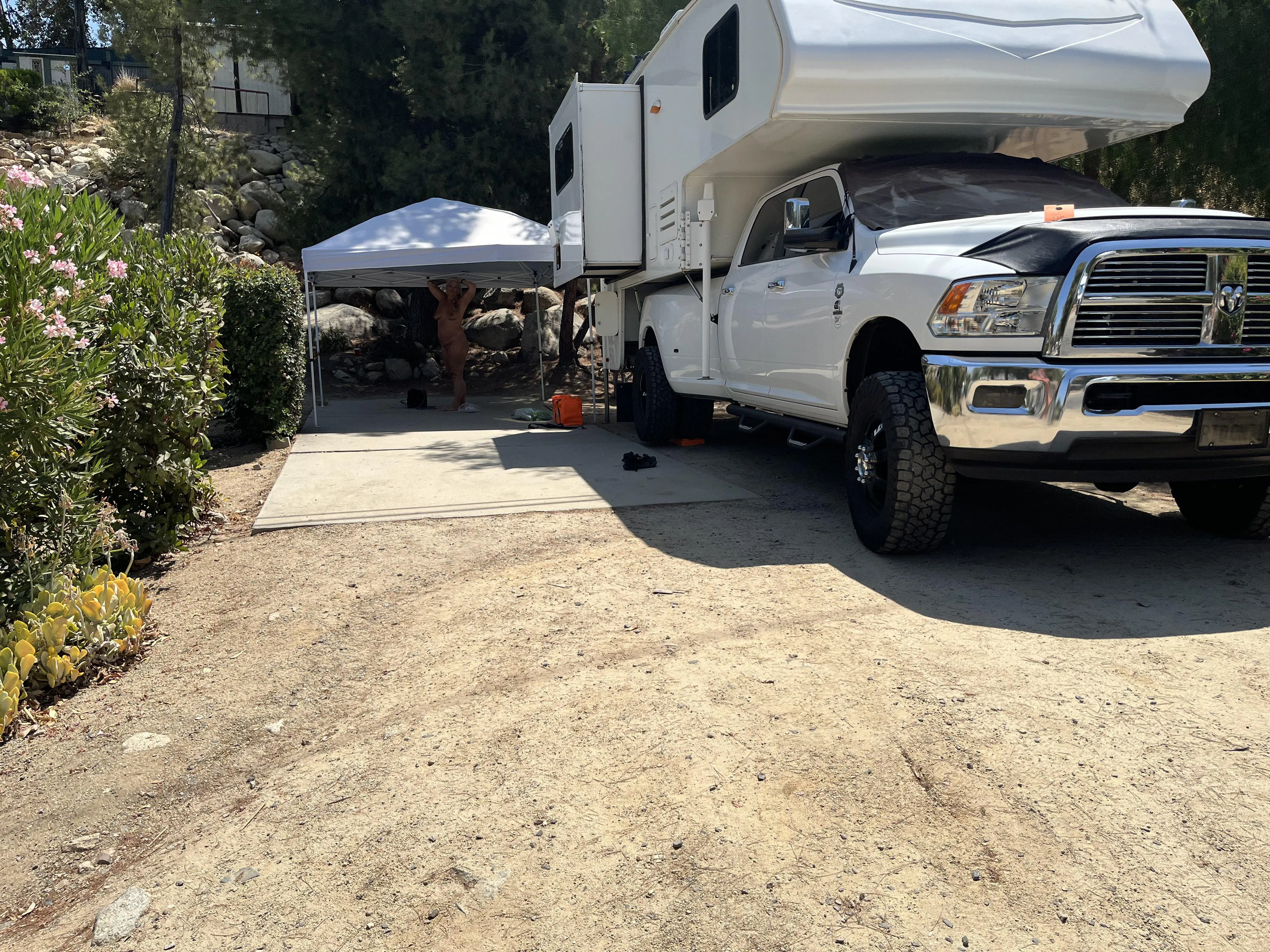 Nothing better than camping Naked!!!