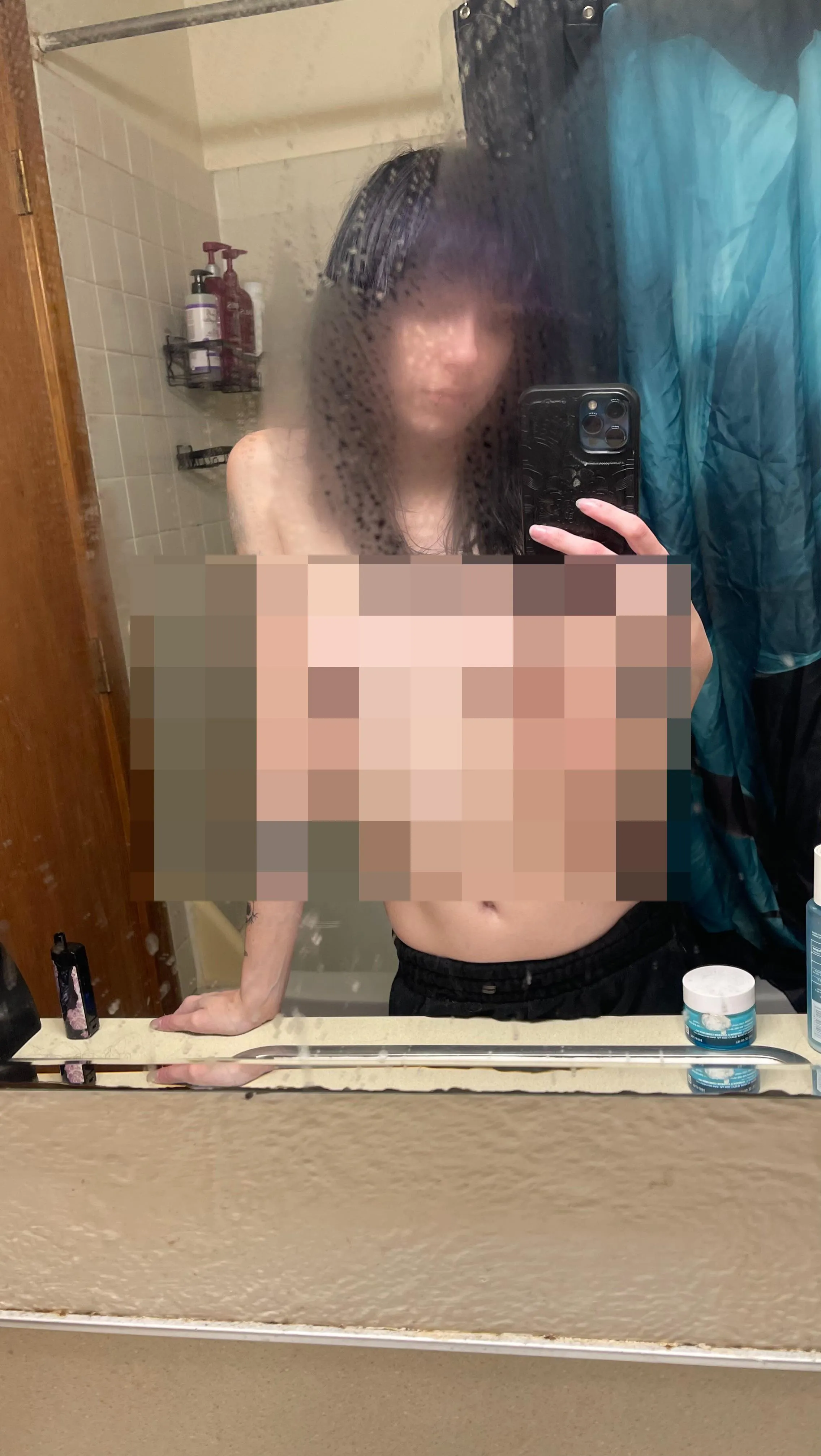 Shower this morning was nice. Not for you tho.