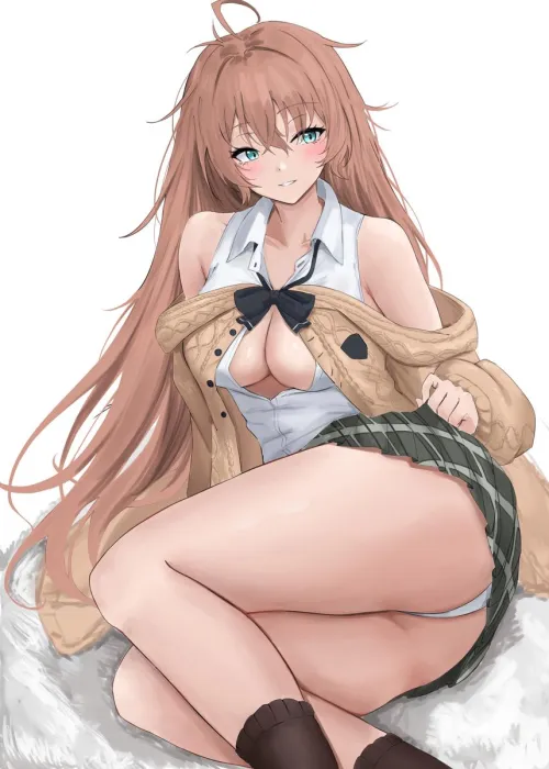 Sleepy girl Impero looking sweet and sexy