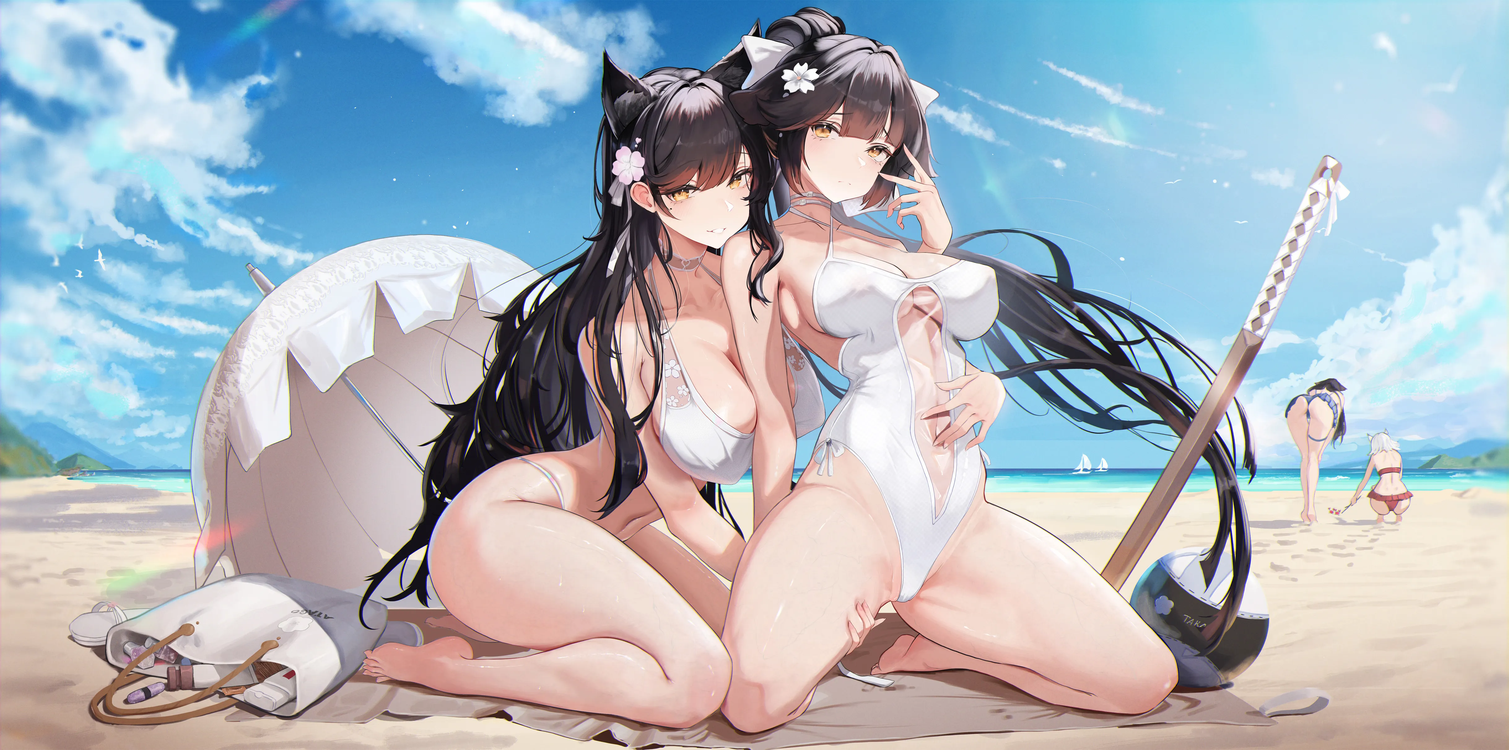 Takao & Atago [Azur Lane](4873x2423)