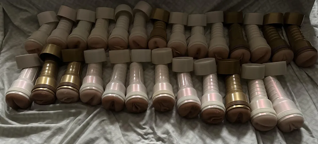 Whenever I have a session. Most of my collection gets a tied