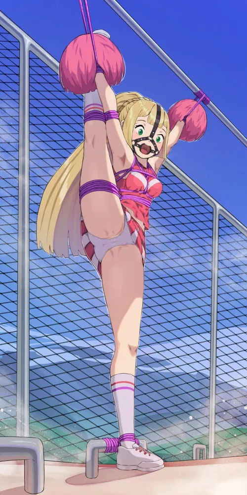 Her cheerleading wasn't good enough~