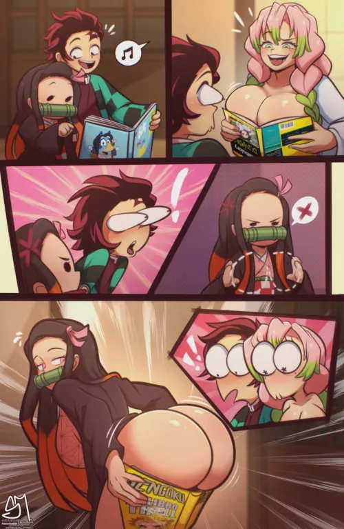 Yo tambien tengo 2 cosas grandes paraa mostrar mitsuri~