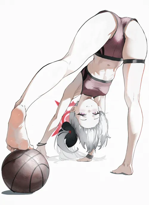 Mutsuki Basketball Training [Blue Archive]