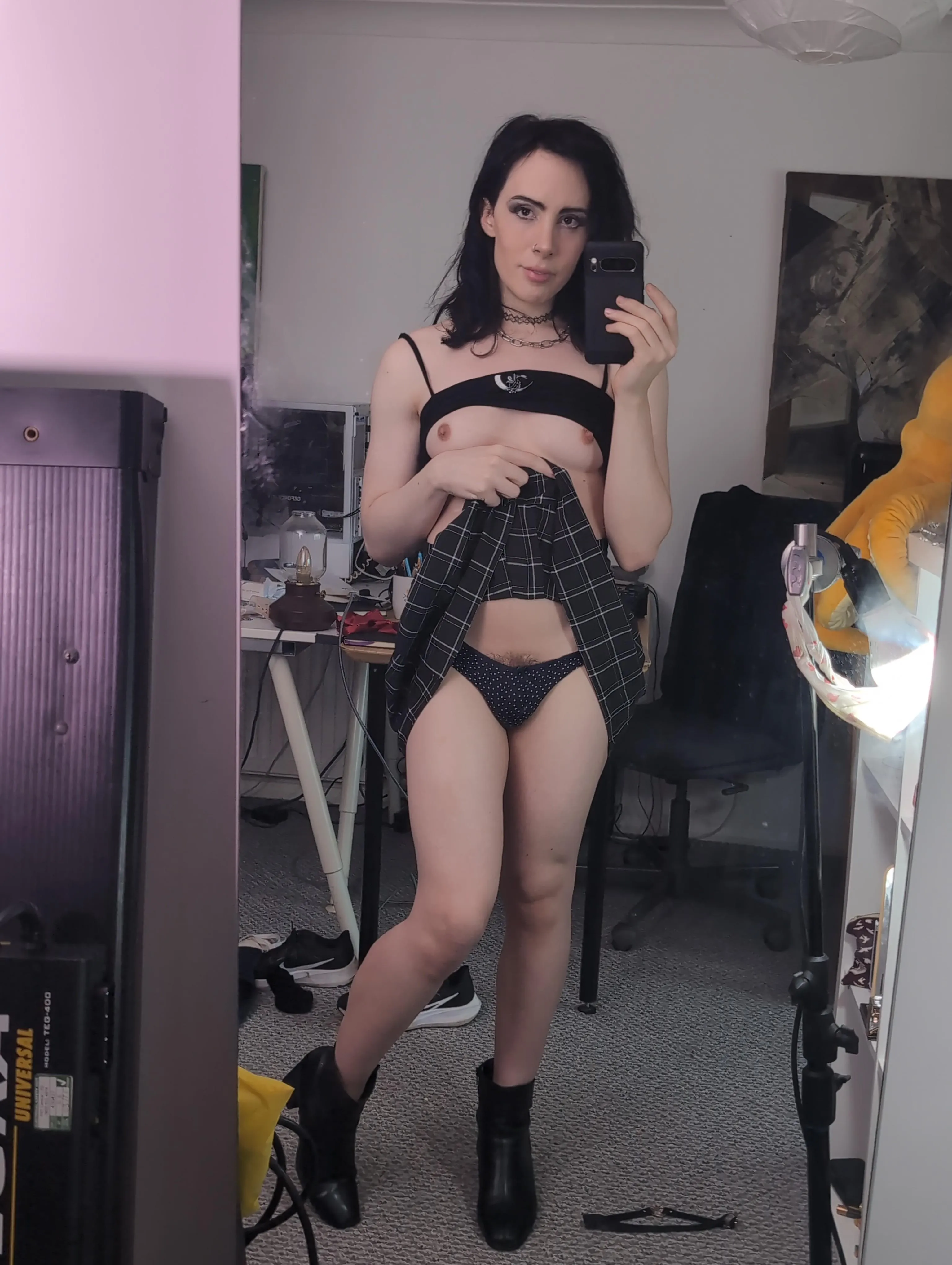 will you do the honor to take off my underwear