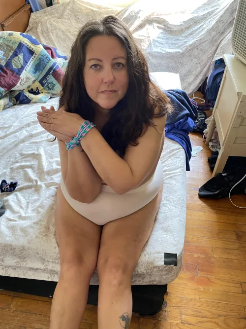 Begging to be tied up fully