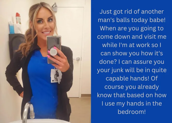 Her capable hands...