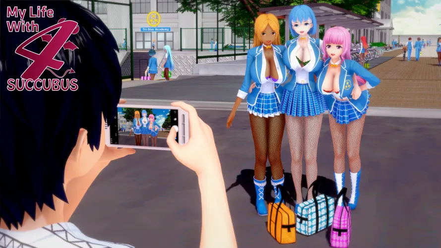 My Life With 4 Succubus v0.100 Public Release!