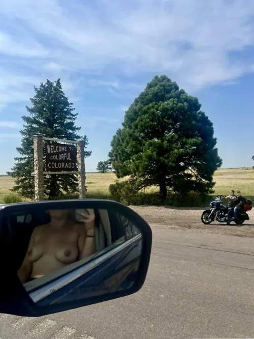 On my way across the country to show off these married goods 🍒