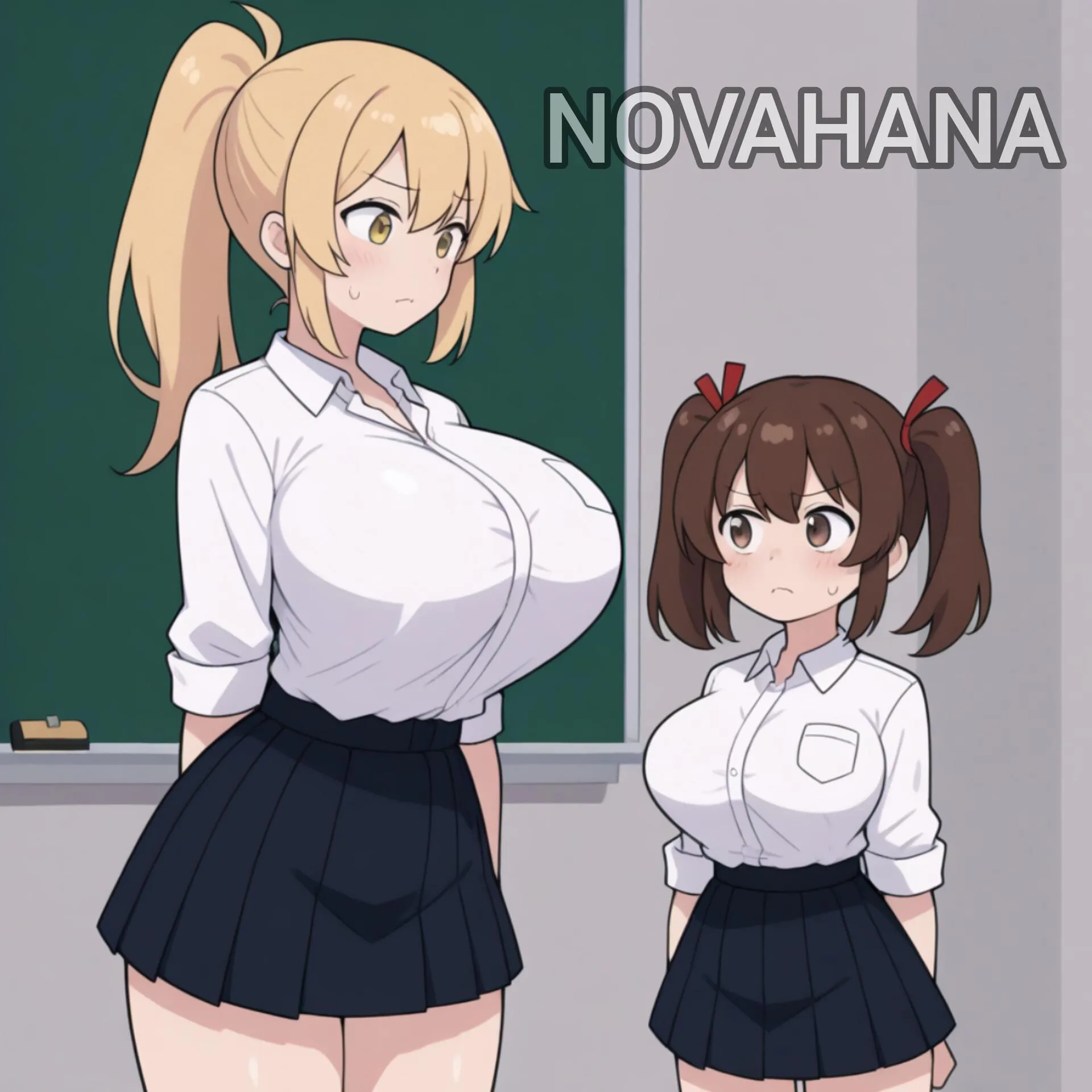 This was the development of my little sister unlike her friends.