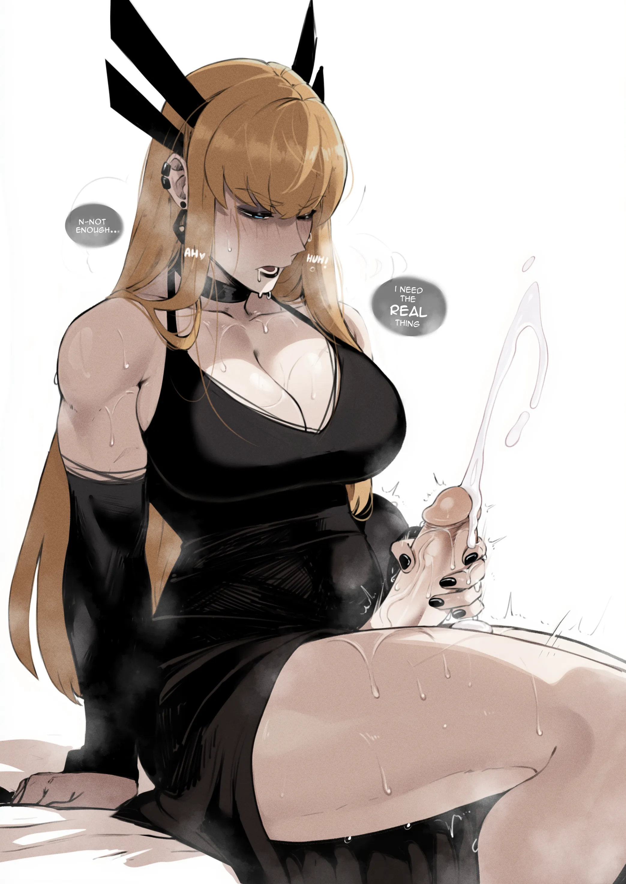 Magik cumming while in heat and needs more (masoq095)