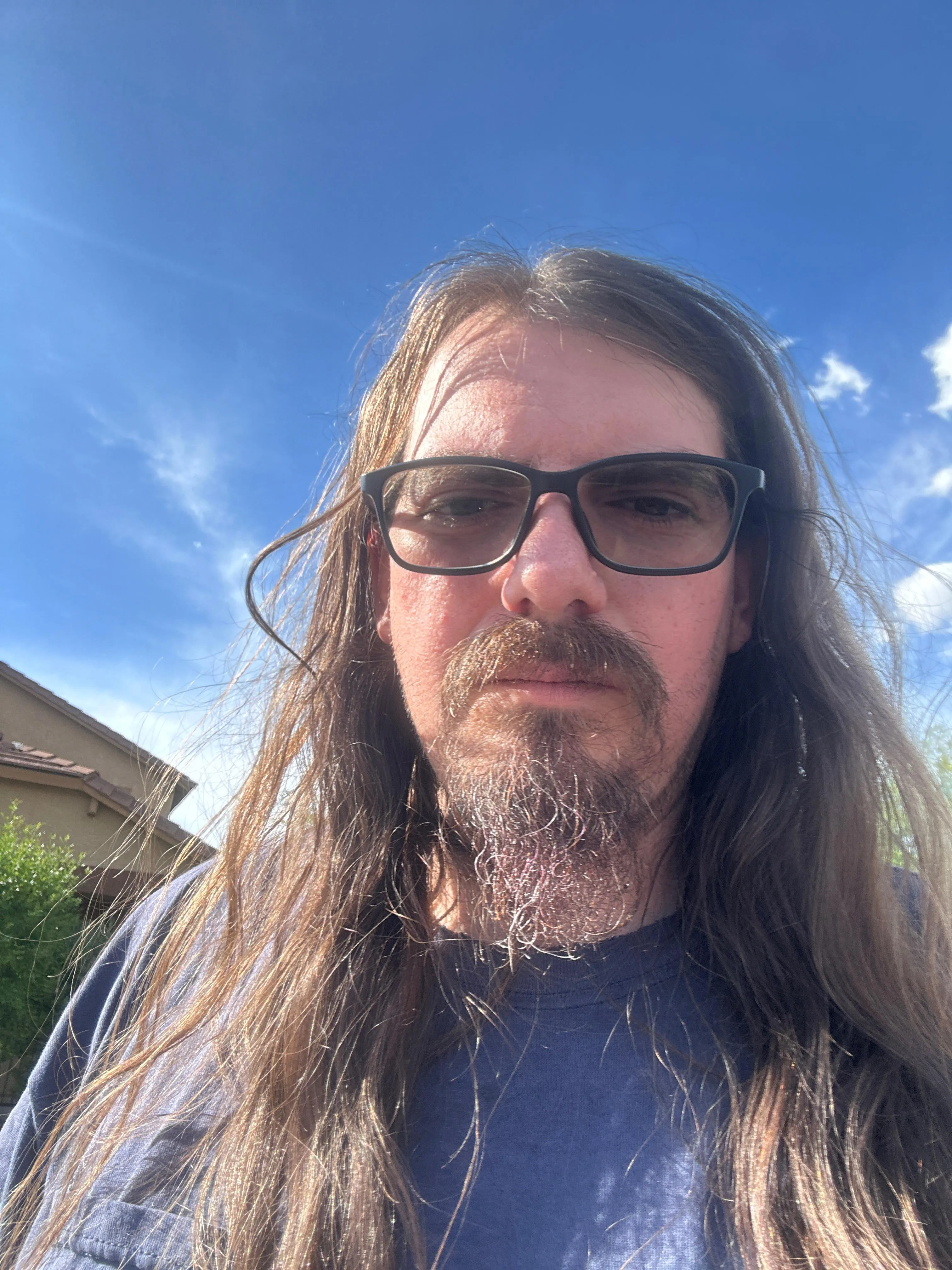 New glasses came in (ignore the messy post work look) [Return Our 3P Tools/Apps]