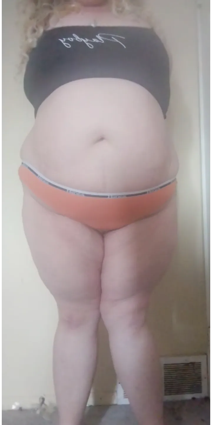 Showing off my soft belly