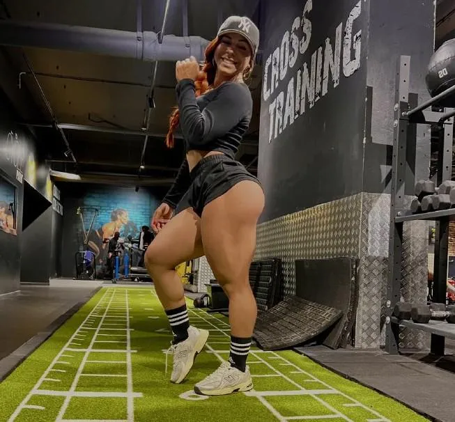 Always looking my best when I’m at the gym haha