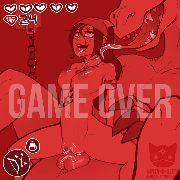 Lilz's game over (NinjaKitty)