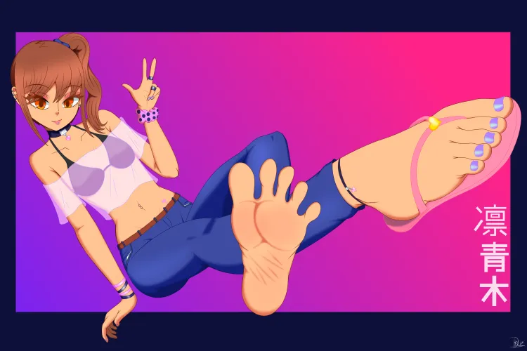 Aoki Rin (by DarkCrowStudios)