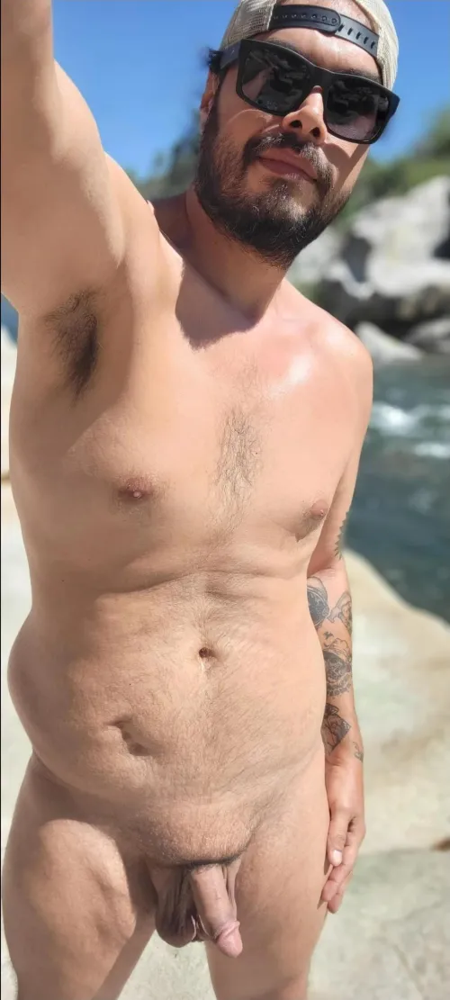 Skinny dipping Kern River