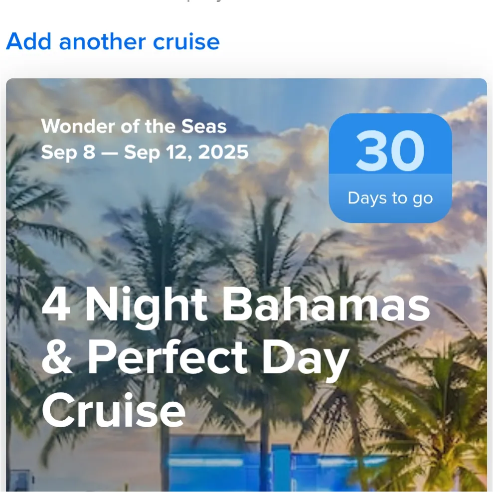 44 [M4F] Wonder of the Seas Sept 8-12