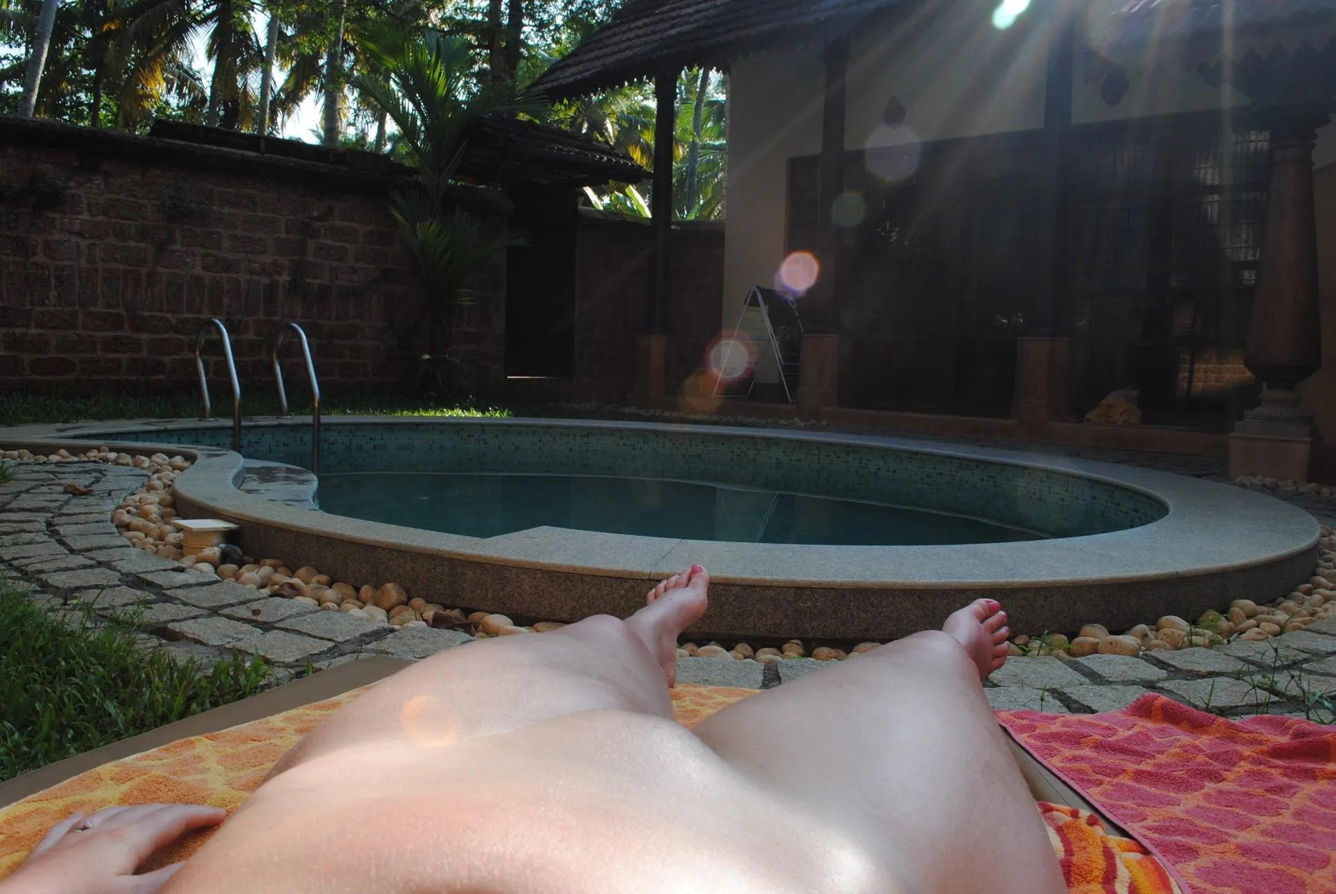 I love feeling the sun on it