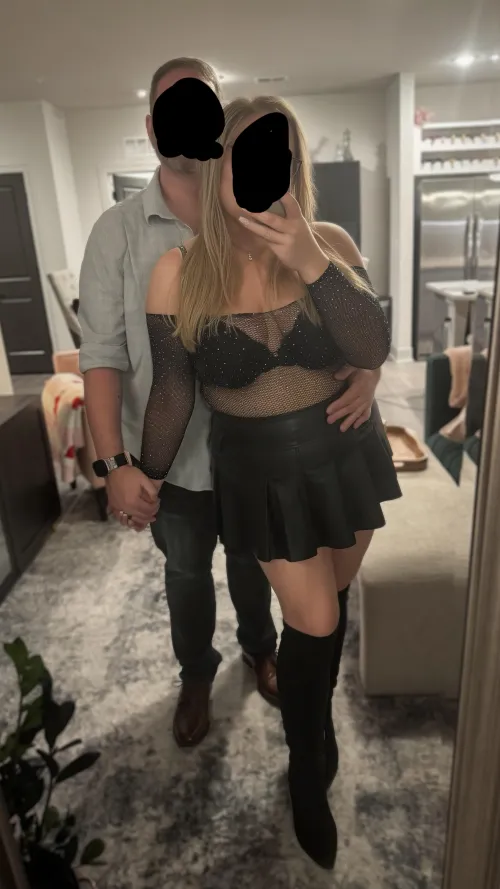 46m/35f Fun, sane couple seeking couple for good times in and out of the bedroom.