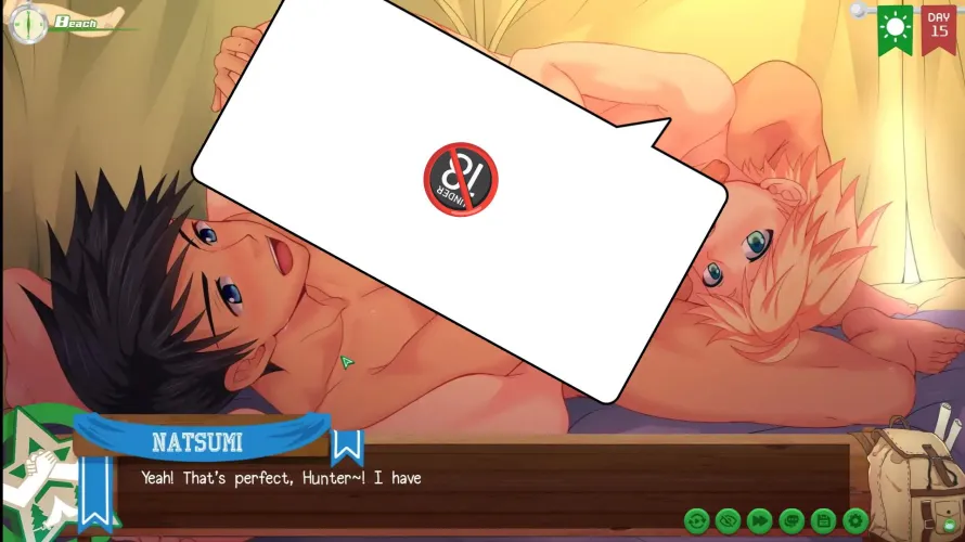 Crack  Natsumi and Hunter